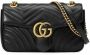 Gucci Marmont Small Matelass� Shoulder Bag Zwart Dames - Thumbnail 1