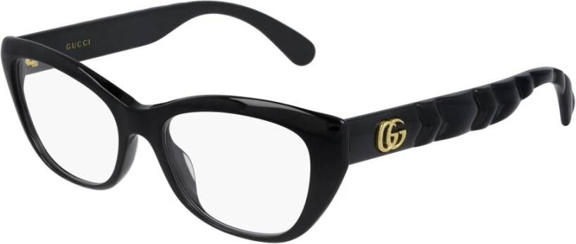 Gucci Moderne zwarte montuurbril Zwart Dames