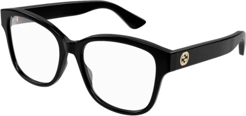 Gucci Rechthoekige Damesbrillen Zwart Dames