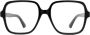Gucci Klassiek Zwart Optisch Montuur Black Dames - Thumbnail 5