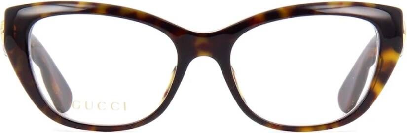 Gucci Stijlvolle Bril Bruin Dames