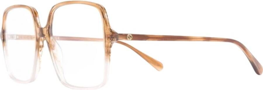 Gucci Stijlvolle Damesbrillen Bruin Dames