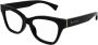 Gucci Klassiek Zwart Optisch Montuur Black Dames - Thumbnail 1