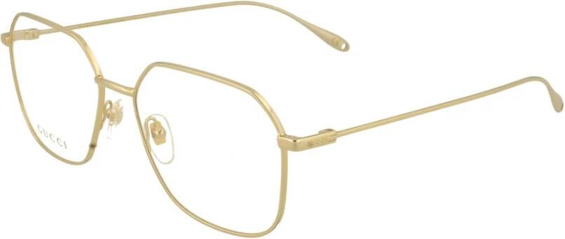Gucci Upgrade je bril met deze damesmodelbril GG1032o Geel Dames