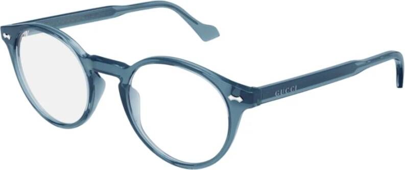 Gucci Occhiali-Forma-Phantos Gg0738O-008 Blauw-48 Blue Unisex