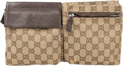 Gucci Vintage Pre-owned Belt Bags Beige Heren