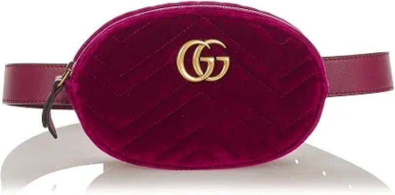 Gucci Vintage Pre-owned Belt Bags Purple Dames