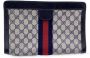 Gucci Vintage Pre-owned Canvas clutches Blauw Dames - Thumbnail 1