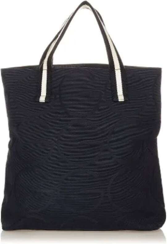 Gucci Vintage Pre-owned Canvas gucci-bags Blauw Dames
