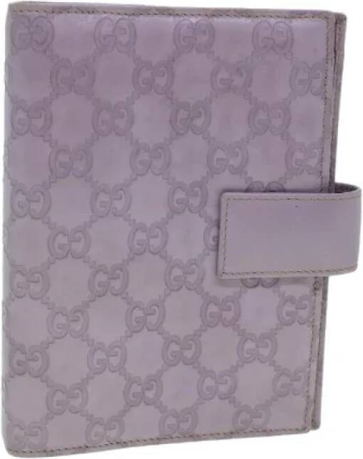 Gucci Vintage Pre-owned Canvas home-office Purple Dames