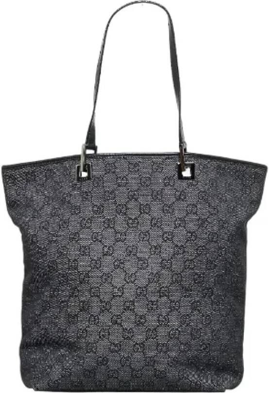 Gucci Vintage Pre-owned Canvas totes Zwart Dames