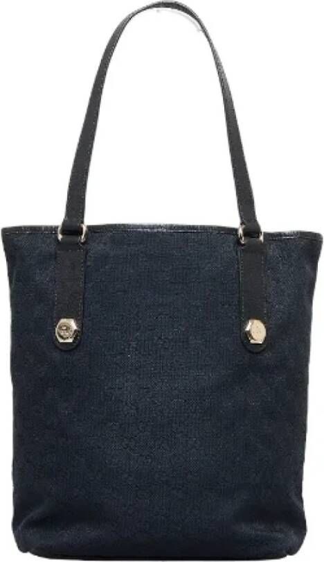Gucci Vintage Pre-owned Draagtas Zwart Dames
