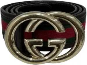 Gucci Vintage Pre-owned Fabric belts Rood Unisex