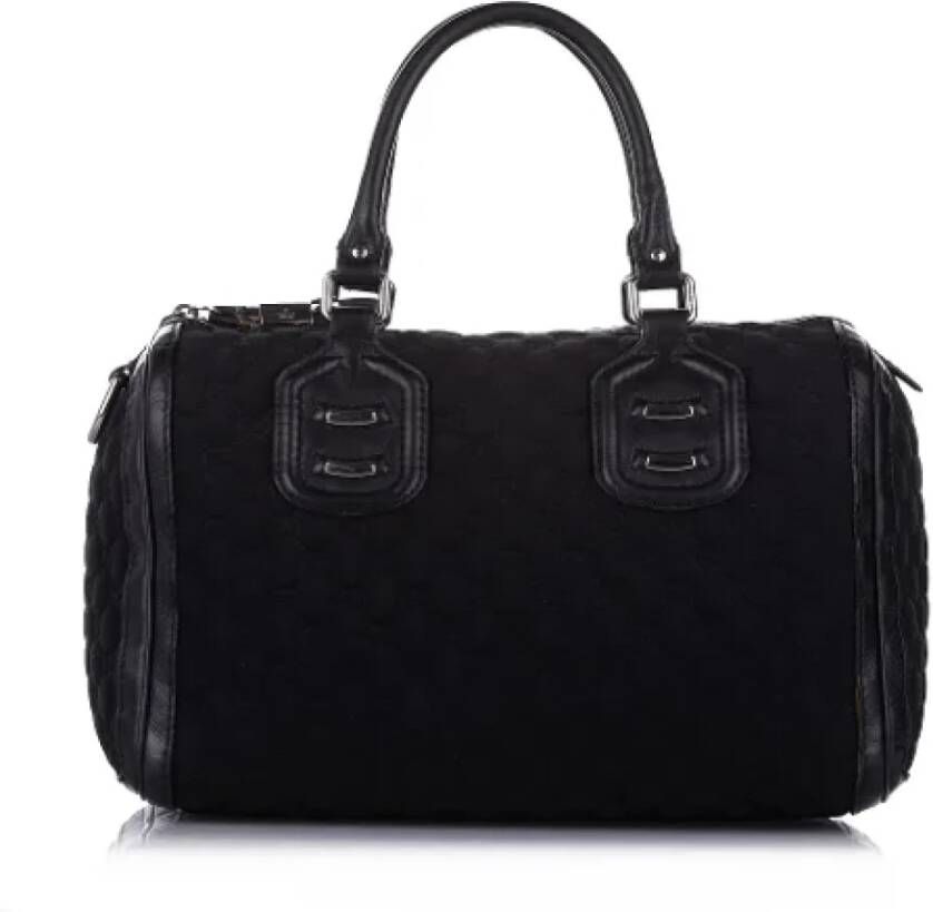 Gucci Vintage Pre-owned Fabric handbags Zwart Dames