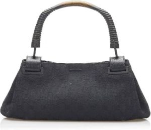 Gucci Vintage Pre-owned Fabric handbags Zwart Dames