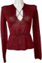 Gucci Vintage Pre-owned Fabric tops Rood Dames - Thumbnail 1