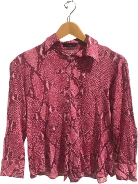 Gucci Vintage Pre-owned Fabric tops Roze Dames