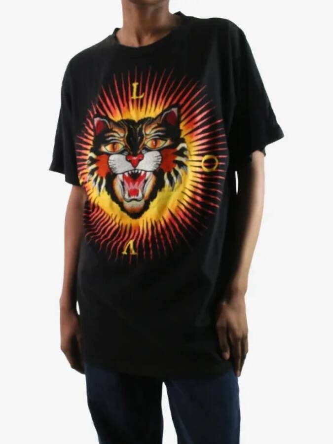 Gucci Vintage Pre-owned Fabric tops Zwart Dames
