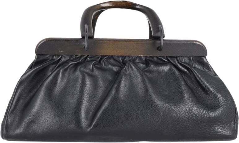 Gucci Vintage Pre-owned Handbag Zwart Dames