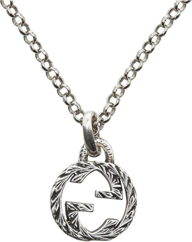 Gucci Vintage Pre-owned Jewellery Grijs Dames