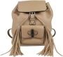 Gucci Vintage Pre-owned Leather backpacks Beige Dames - Thumbnail 1