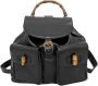 Gucci Vintage Pre-owned Leather backpacks Zwart Dames - Thumbnail 1