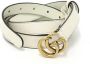 Gucci Vintage Pre-owned Leather belts White Dames - Thumbnail 1