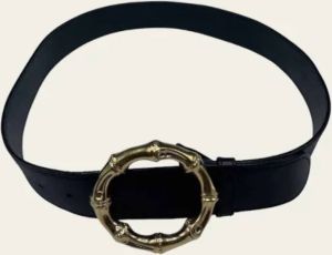 Gucci Vintage Pre-owned Leather belts Zwart Unisex