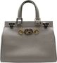 Gucci Vintage Pre-owned Leather handbags Grijs Dames - Thumbnail 1