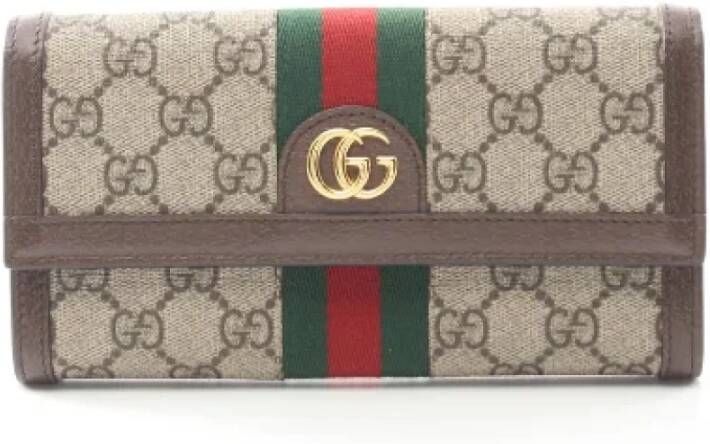 Gucci Vintage Pre-owned Leather wallets Meerkleurig Dames