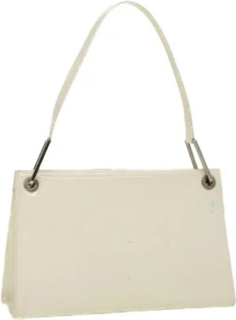 Gucci Vintage Pre-owned Plastic gucci-bags White Dames