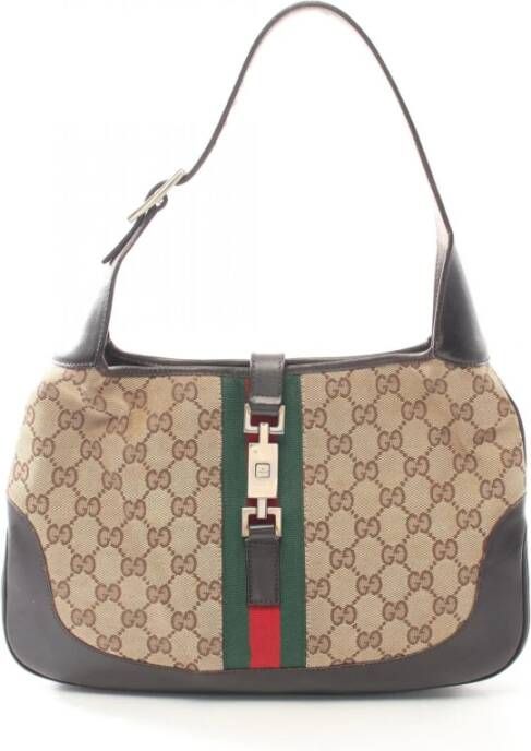 Gucci Vintage Pre-owned Shoulder Bags Beige Dames