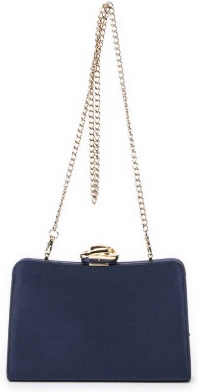 Gucci Vintage Pre-owned Shoulder Bags Blauw Dames