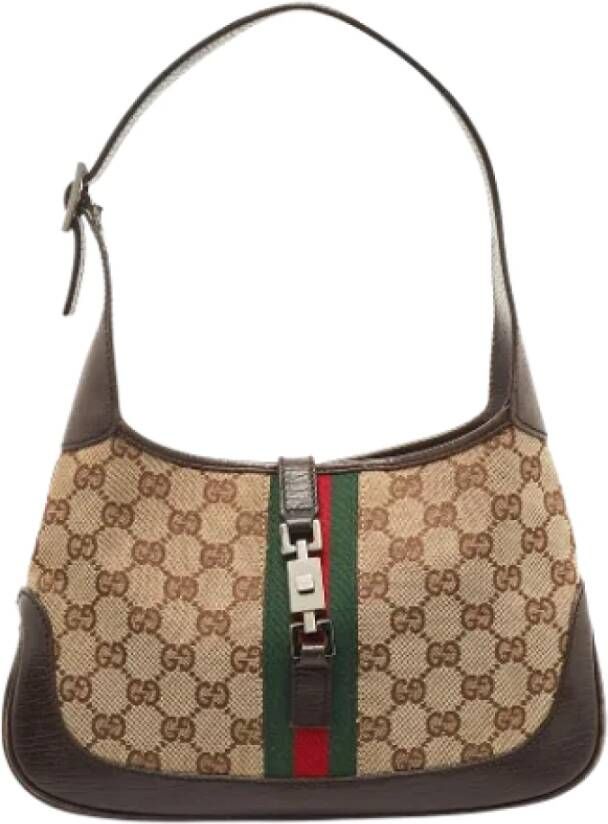 Gucci Vintage Pre-owned Shoulder Bags Bruin Dames
