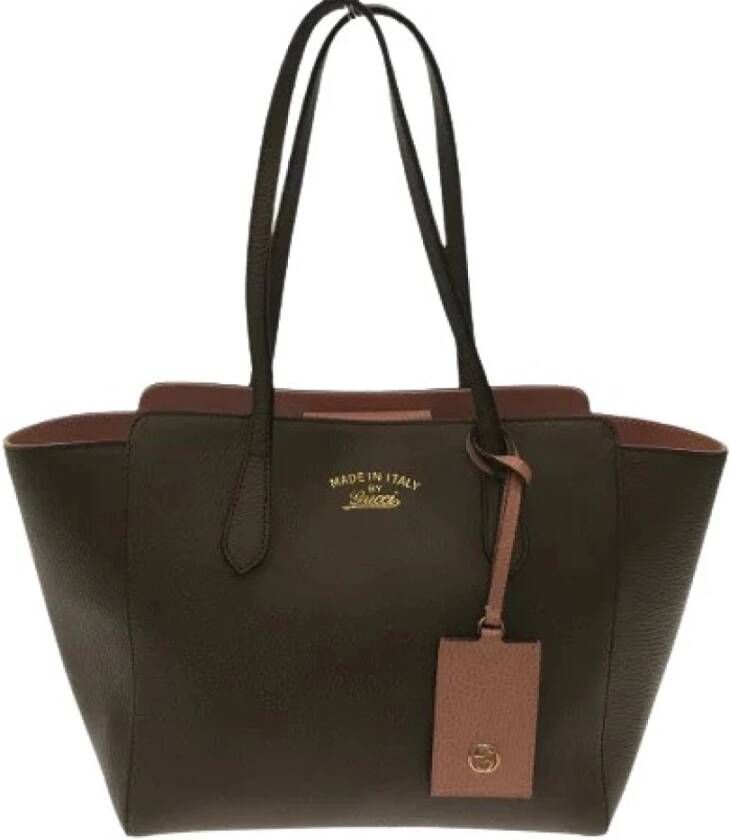 Gucci Vintage Pre-owned Shoulder Bags Bruin Dames