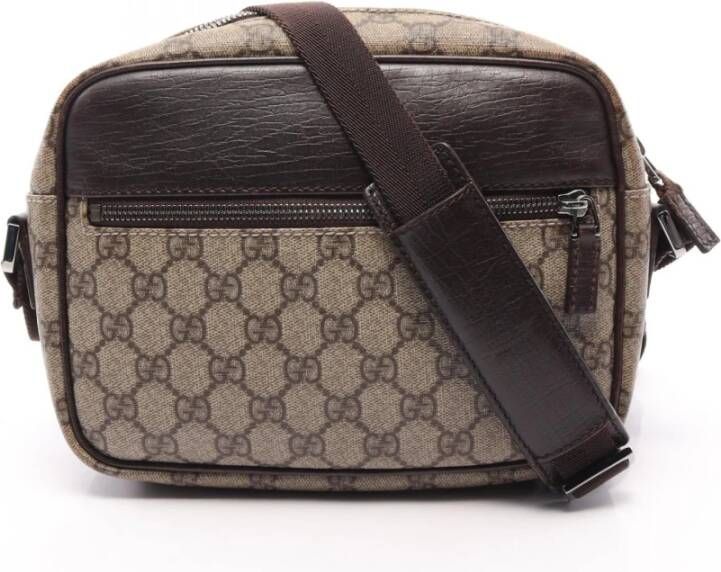 Gucci Vintage Pre-owned Shoulder Bags Bruin Dames