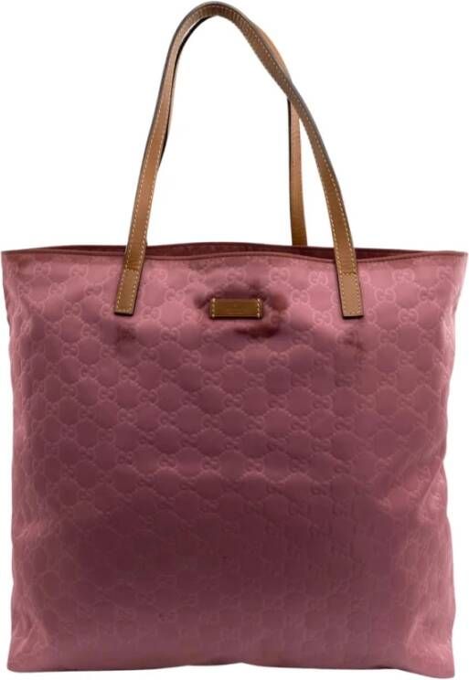 Gucci Vintage Pre-owned Shoulder Bags Roze Dames