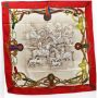 Gucci Vintage Pre-owned Silk scarves Rood Dames - Thumbnail 1