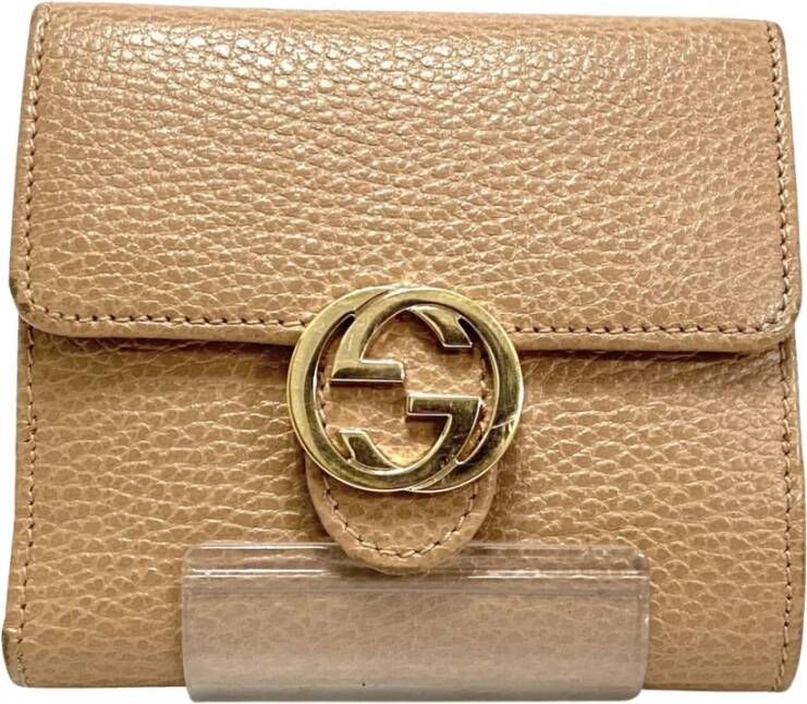 Gucci Vintage Pre-owned Wallets Beige Dames