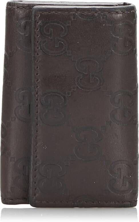 Gucci Vintage Pre-owned Wallets Bruin Dames