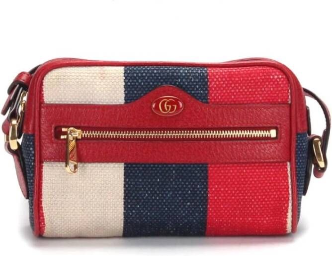 Gucci Vintage Schoudertas Rood Dames
