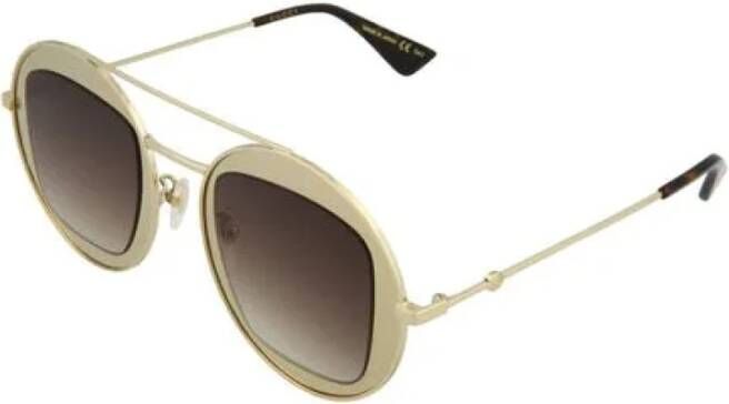 Gucci Vintage Tweedehands accessoire Bruin Dames