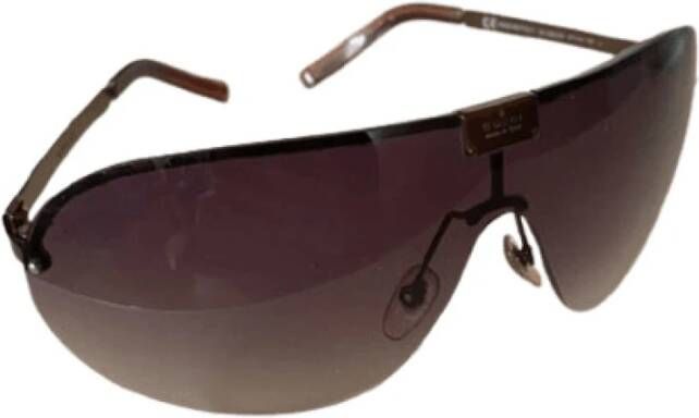 Gucci Vintage Tweedehands accessoire Bruin Dames