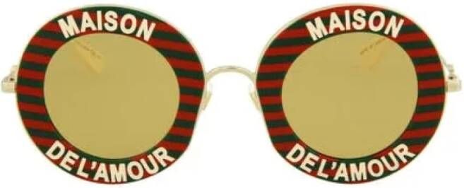Gucci Vintage Tweedehands accessoire Rood Dames