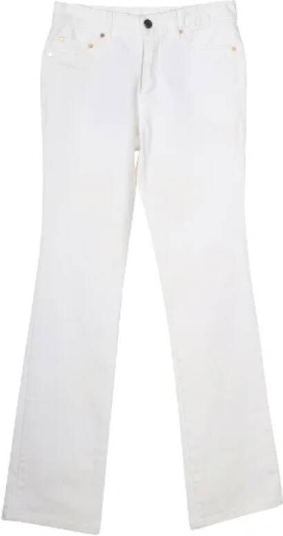 Gucci Vintage Tweedehands broek White Dames