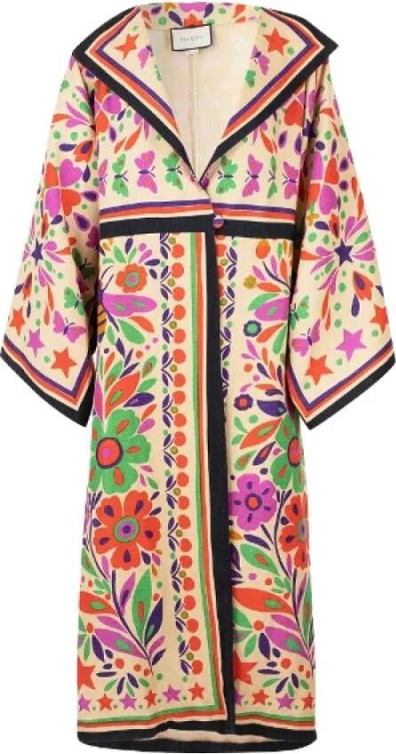 Gucci Vintage Tweedehands jas Meerkleurig Dames