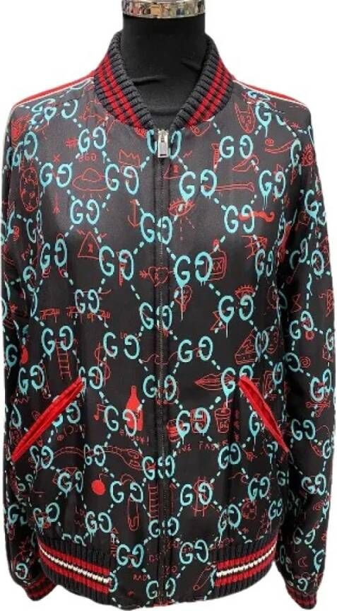 Gucci Vintage Tweedehands jas Zwart Dames