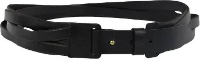 Gucci Vintage Tweedehands riem Zwart Dames