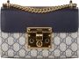 Gucci Vintage Tweedehands schoudertas Blauw Dames - Thumbnail 1