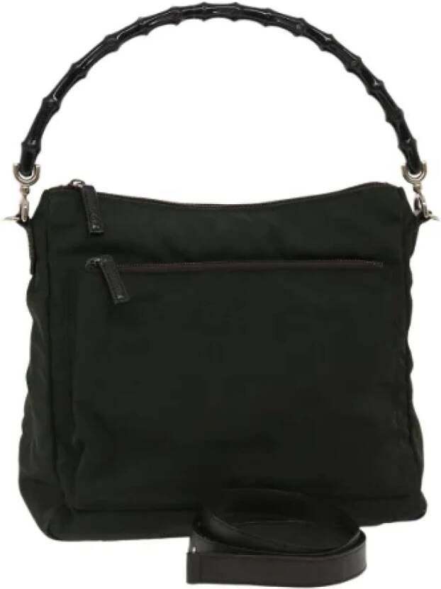 Gucci Vintage Tweedehands schoudertas Groen Dames